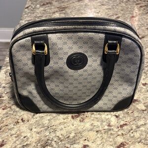 Gucci Micro GG African Mignon Mini Bowling bag